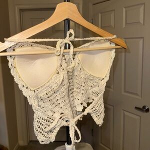 Crochet crop top